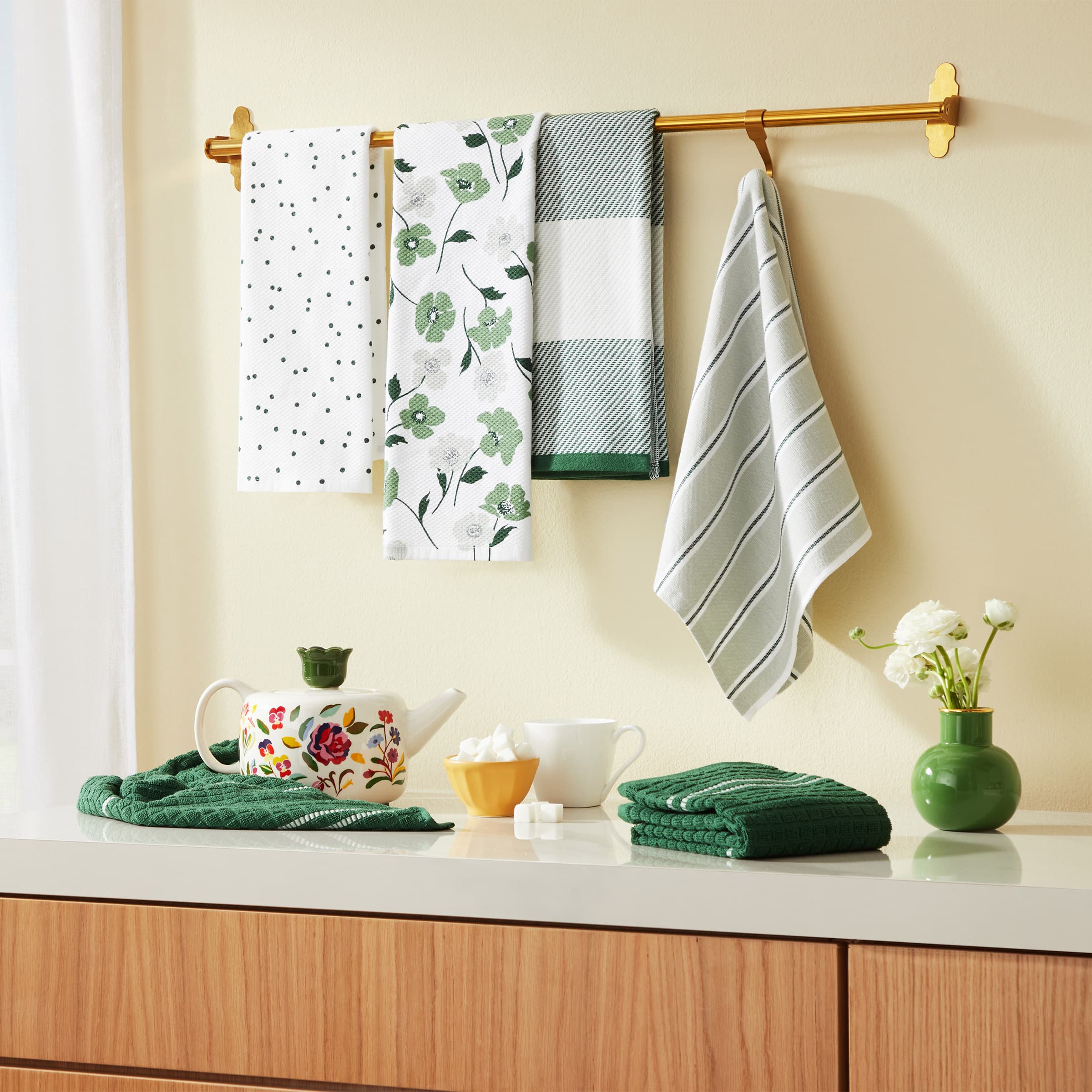 Kate Spade Kitchen Towels, 6-pack